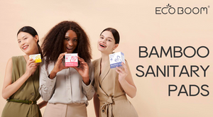 NEW! ECO BOOM LONG PADS Feminine Biodegradable Bamboo Sanitary Pads