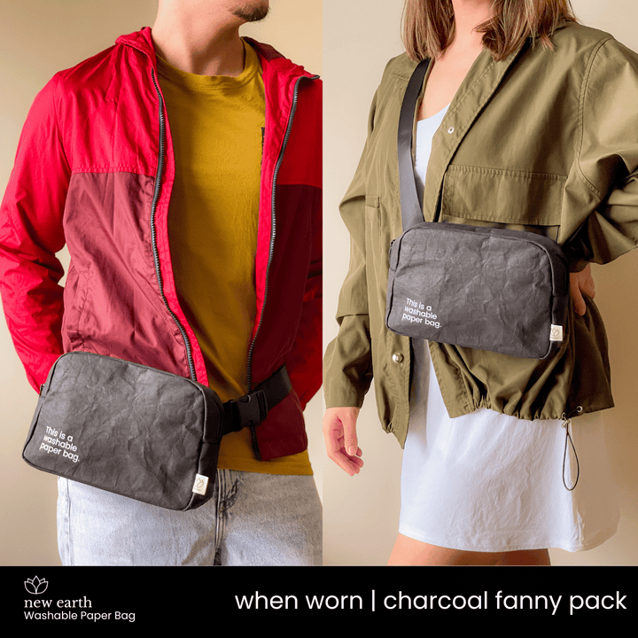 FANNY PACK Washable Paper Bag