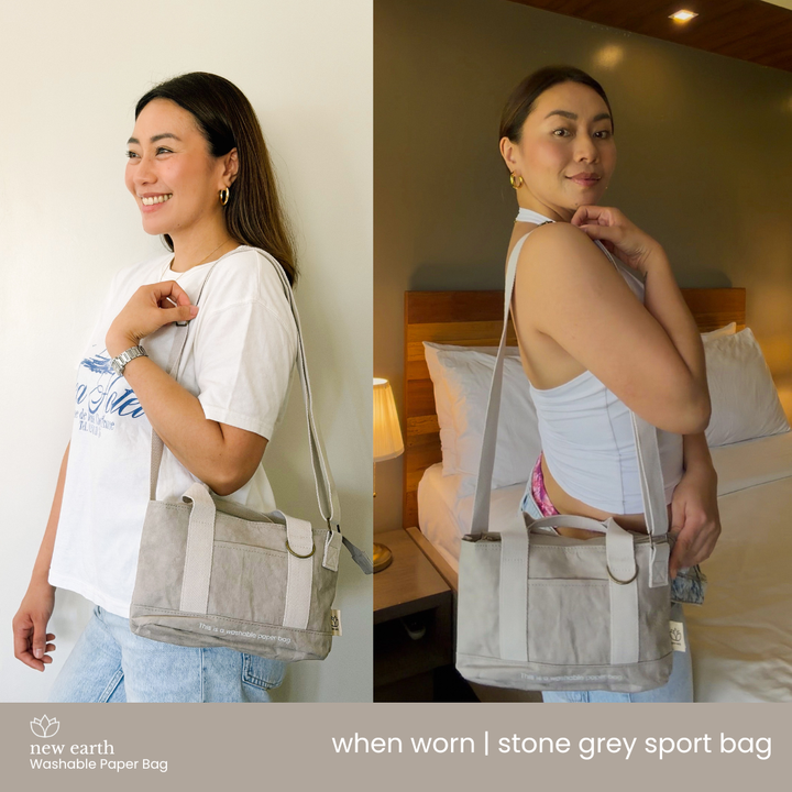 MINI SLING SPORT Washable Paper Bag
