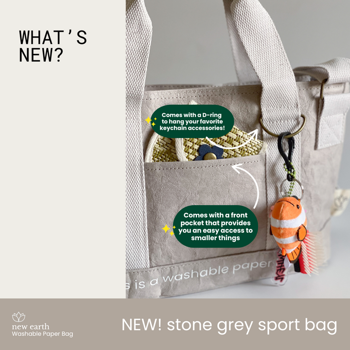NEW! SLING SPORT Washable Paper Bag