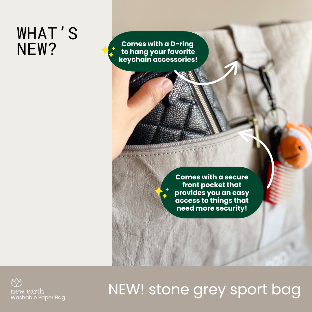 NEW! MEDIUM SPORT Washable Paper Bag