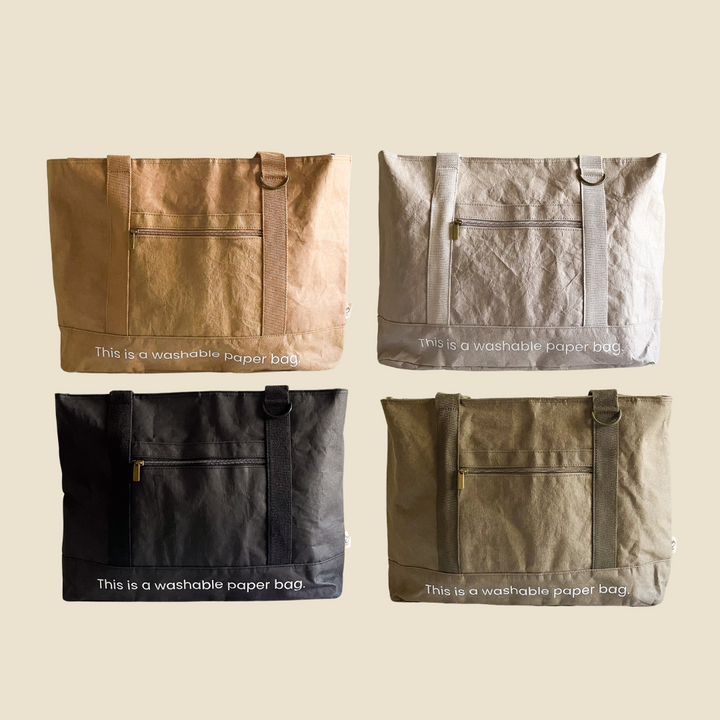 NEW! LARGE SPORT Washable Paper Bag