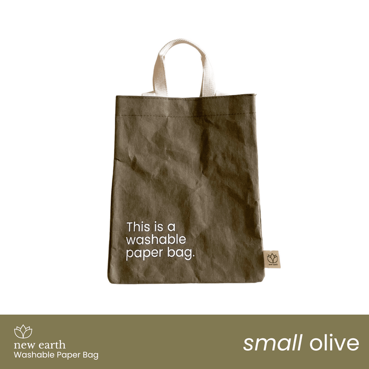 SMALL Washable Paper Bag