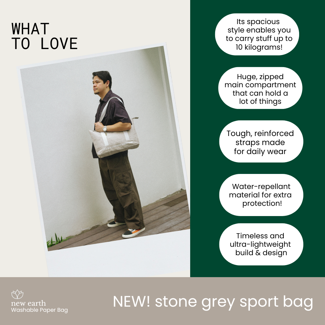 NEW! MEDIUM SPORT Washable Paper Bag