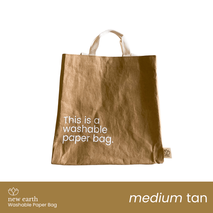 MEDIUM Washable Paper Bag