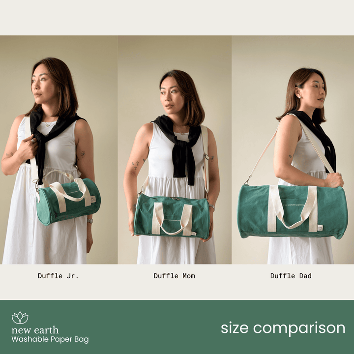 NEW! DUFFLE DAD Washable Paper Bag