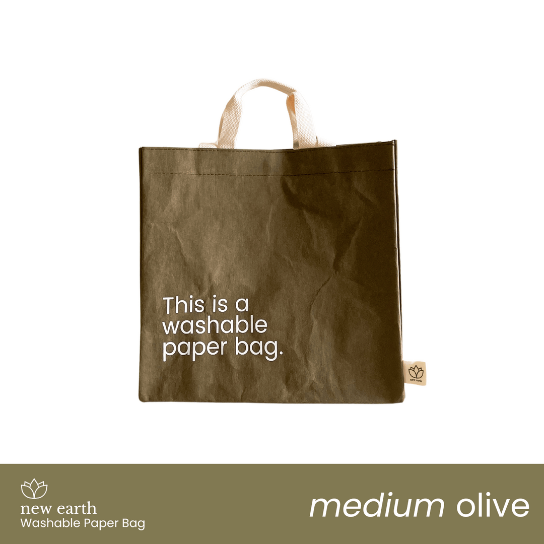 MEDIUM Washable Paper Bag