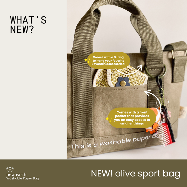 NEW! SLING SPORT Washable Paper Bag
