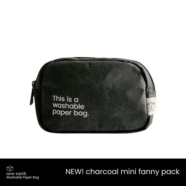 MINI FANNY PACK Washable Paper Bag