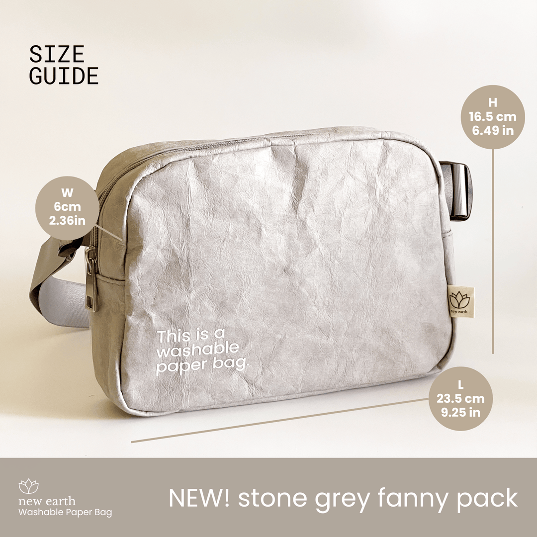 FANNY PACK Washable Paper Bag