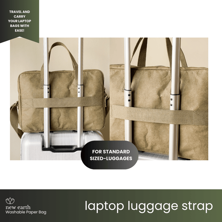 MEDIUM Washable Paper Laptop Bag