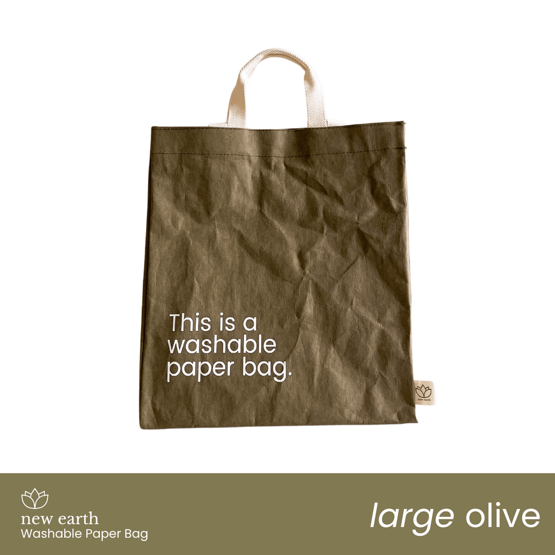 LARGE Washable Paper Bag