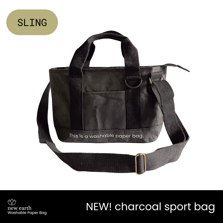 NEW! SLING SPORT Washable Paper Bag