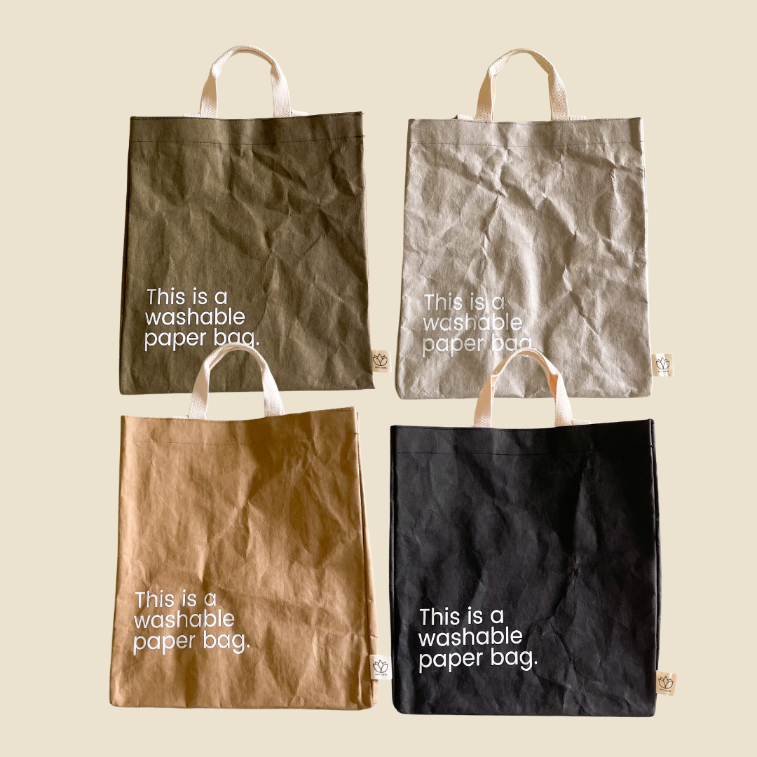 LARGE Washable Paper Bag