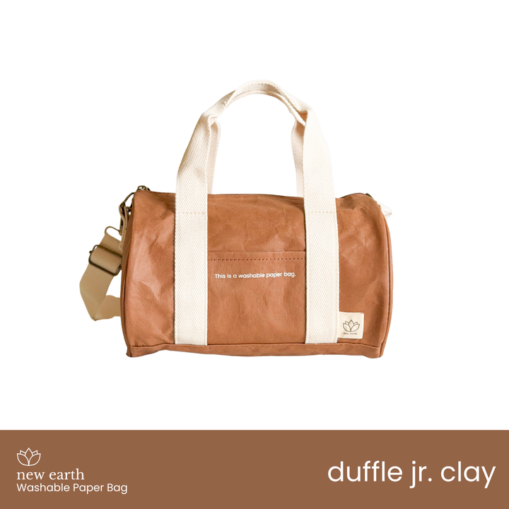 NEW! DUFFLE JR. Washable Paper Bag