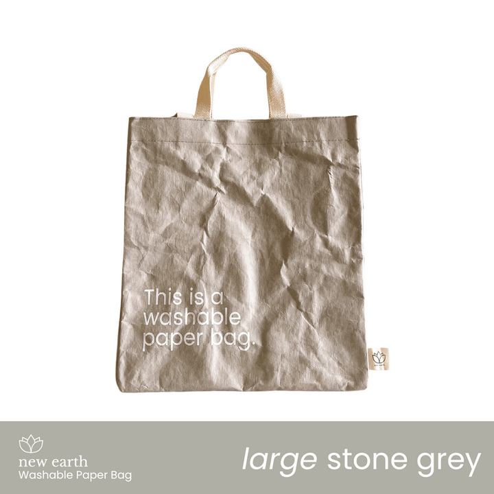 LARGE Washable Paper Bag