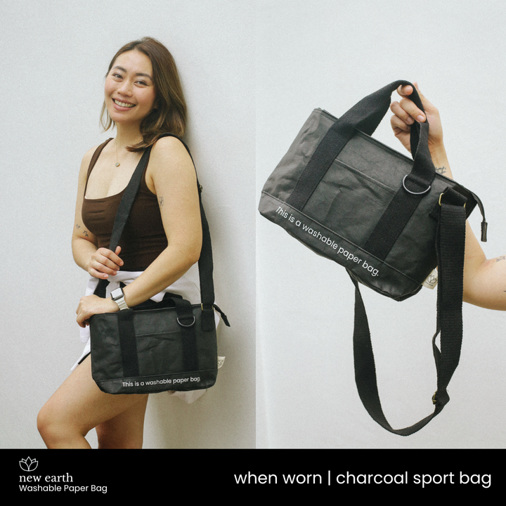 NEW! SLING SPORT Washable Paper Bag