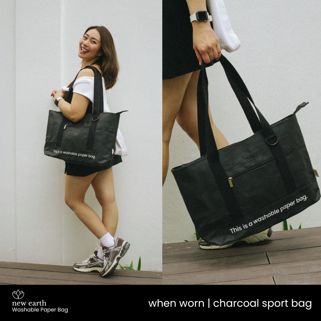 NEW! MEDIUM SPORT Washable Paper Bag