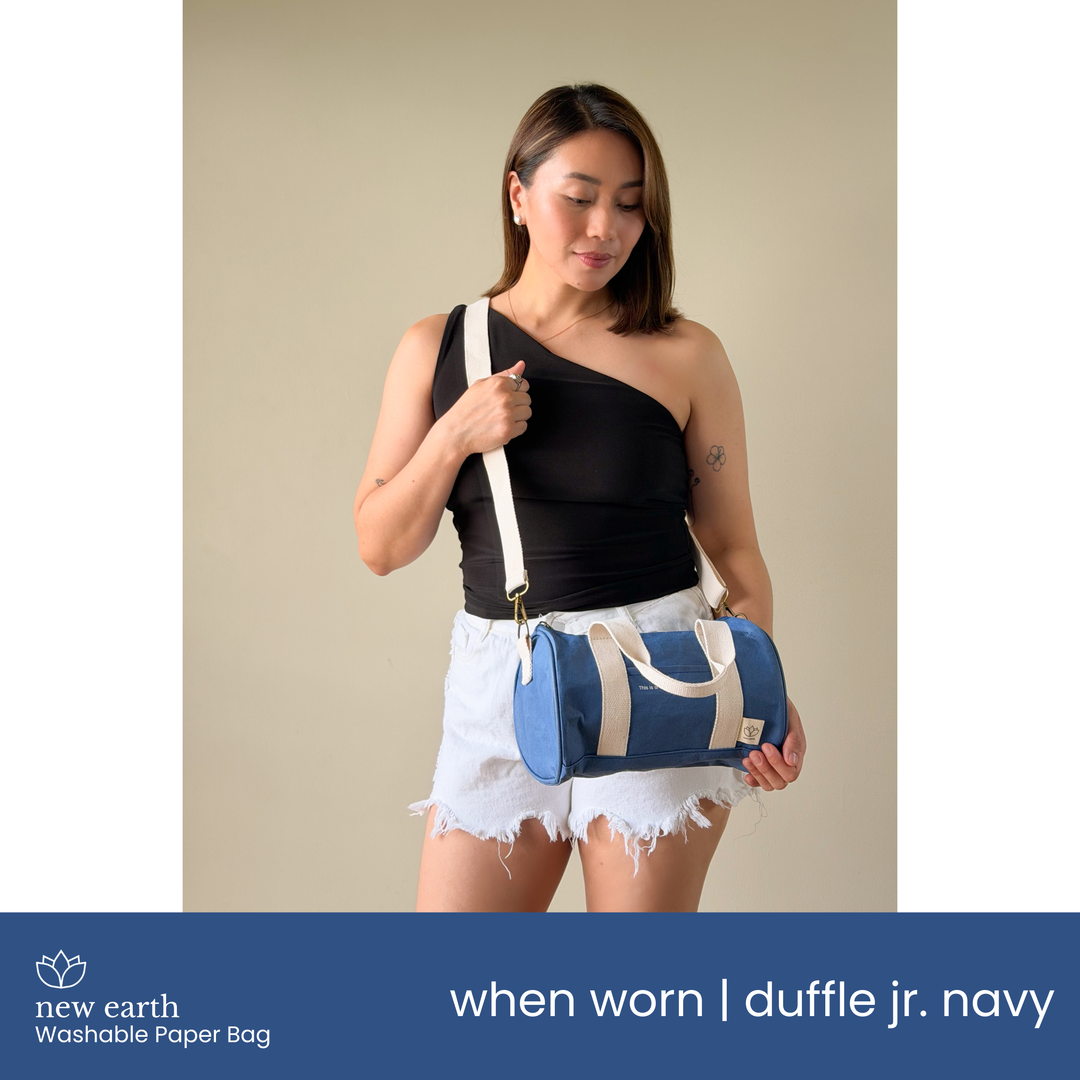 NEW! DUFFLE JR. Washable Paper Bag