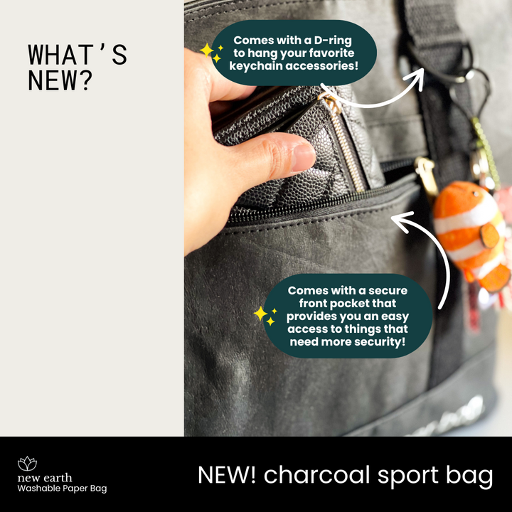 NEW! MEDIUM SPORT Washable Paper Bag