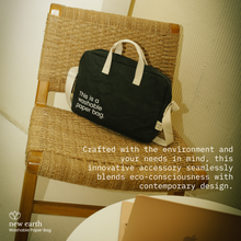 Load image into Gallery viewer, NEW! New Earth Washable Paper Laptop Bag
