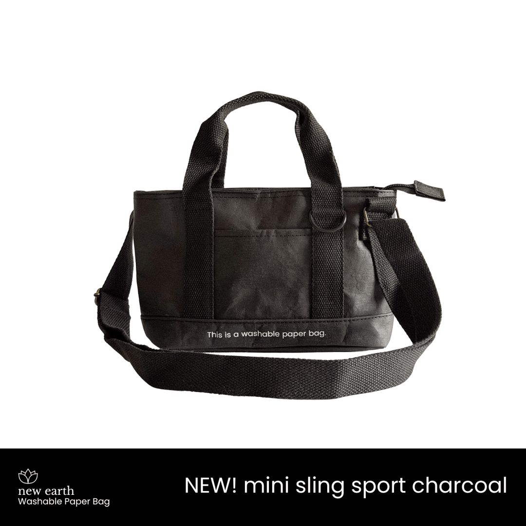 MINI SLING SPORT Washable Paper Bag