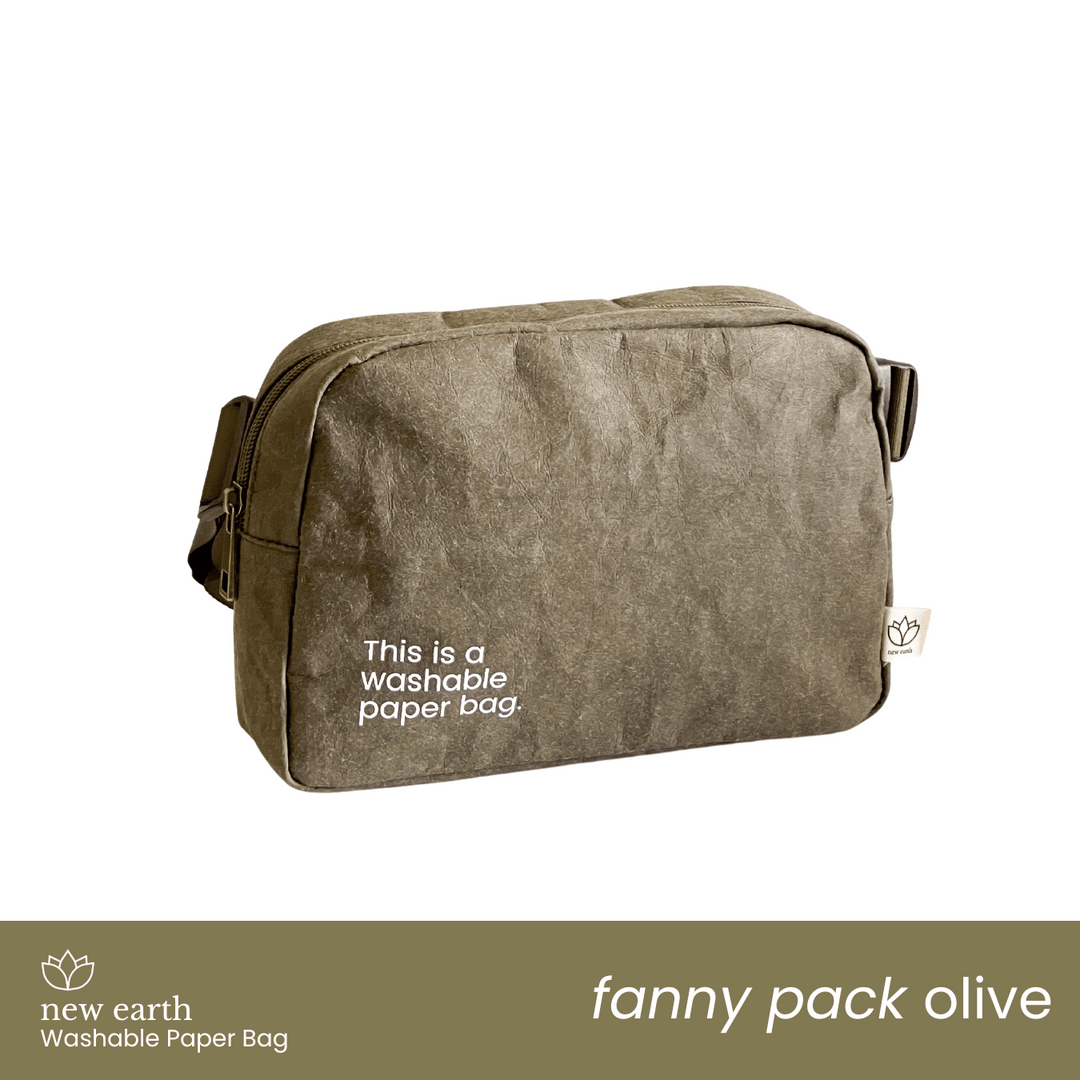 FANNY PACK Washable Paper Bag