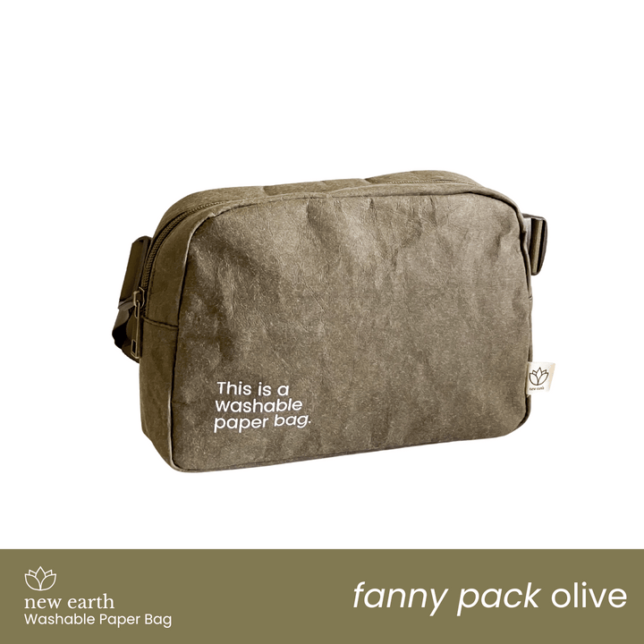 FANNY PACK Washable Paper Bag