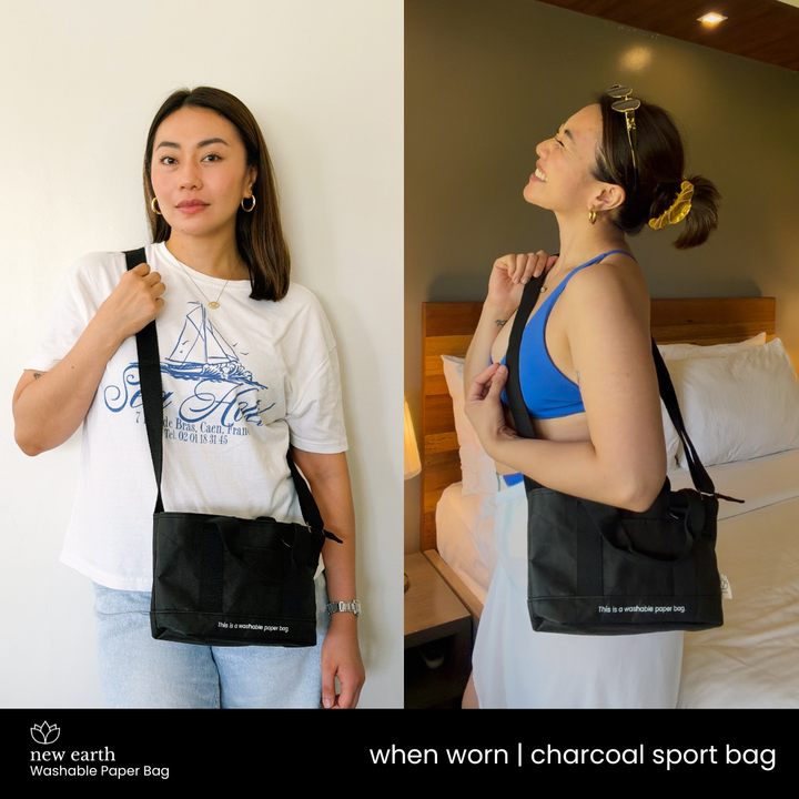 MINI SLING SPORT Washable Paper Bag