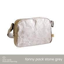 Load image into Gallery viewer, New Earth Fanny Pack Washable Paper Bag
