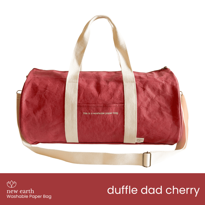 NEW! DUFFLE DAD Washable Paper Bag