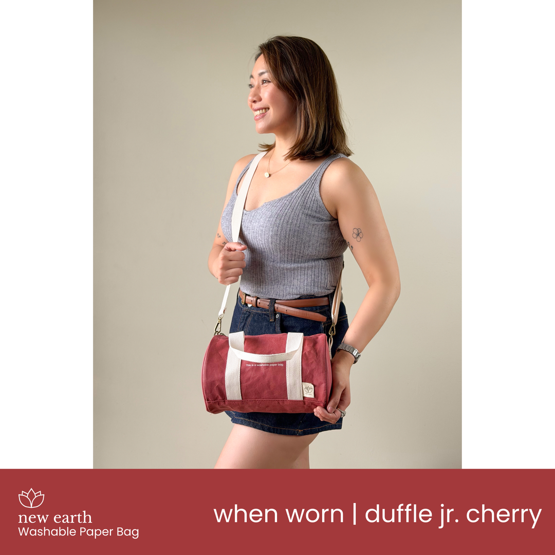 NEW! DUFFLE JR. Washable Paper Bag