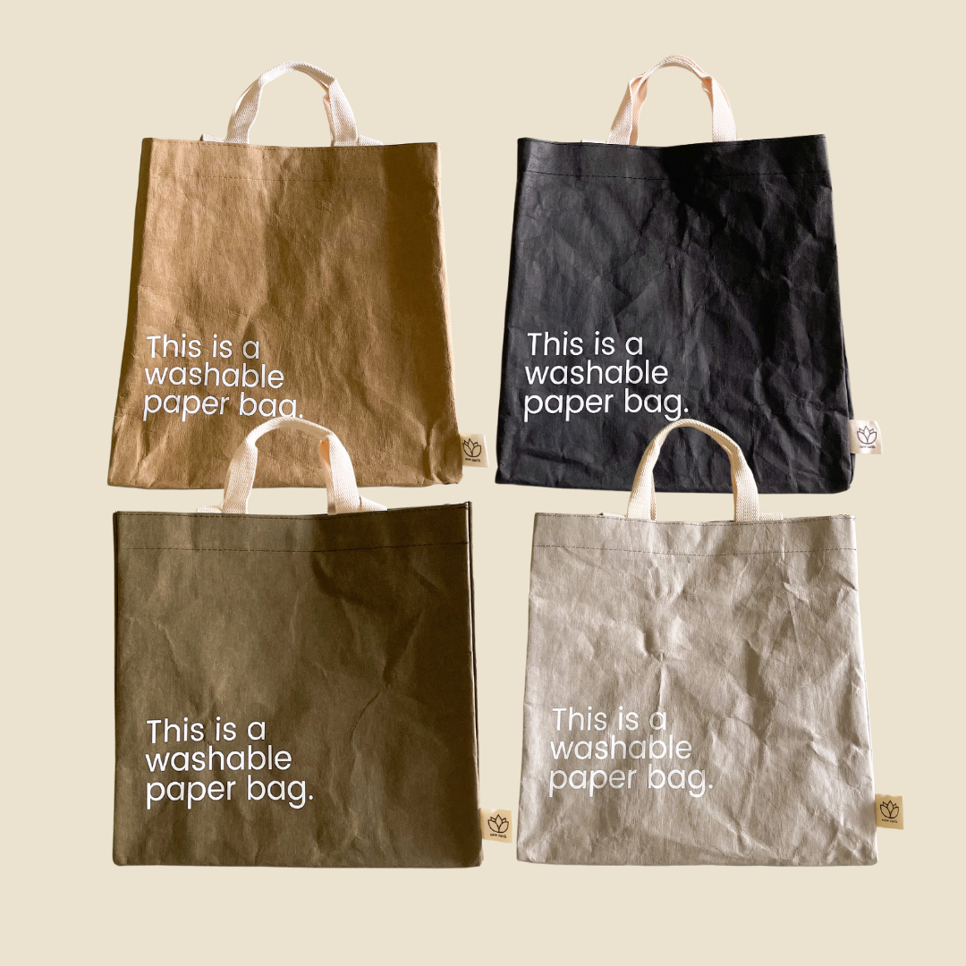 MEDIUM Washable Paper Bag