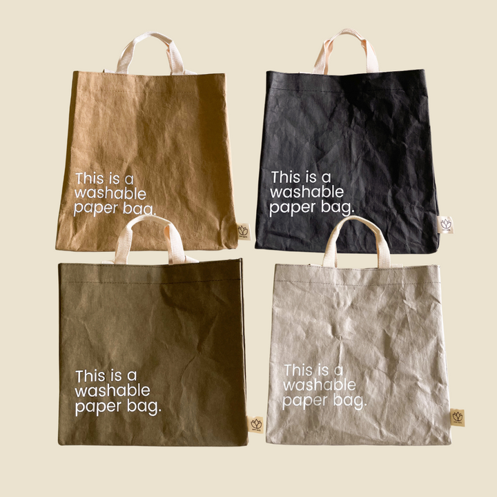 MEDIUM Washable Paper Bag
