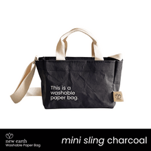 Load image into Gallery viewer, MINI SLING New Earth Washable Paper Bag
