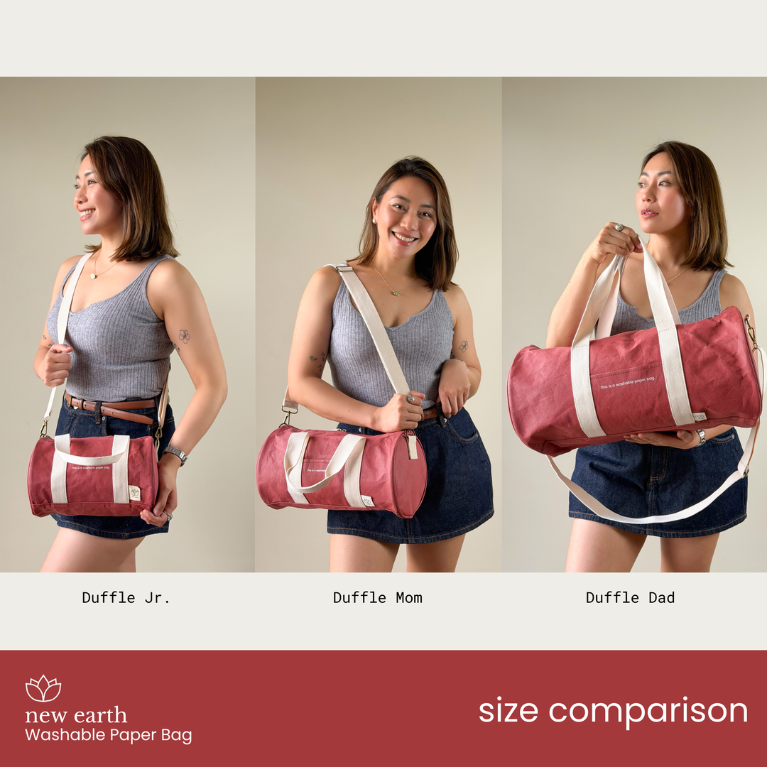 NEW! DUFFLE JR. Washable Paper Bag