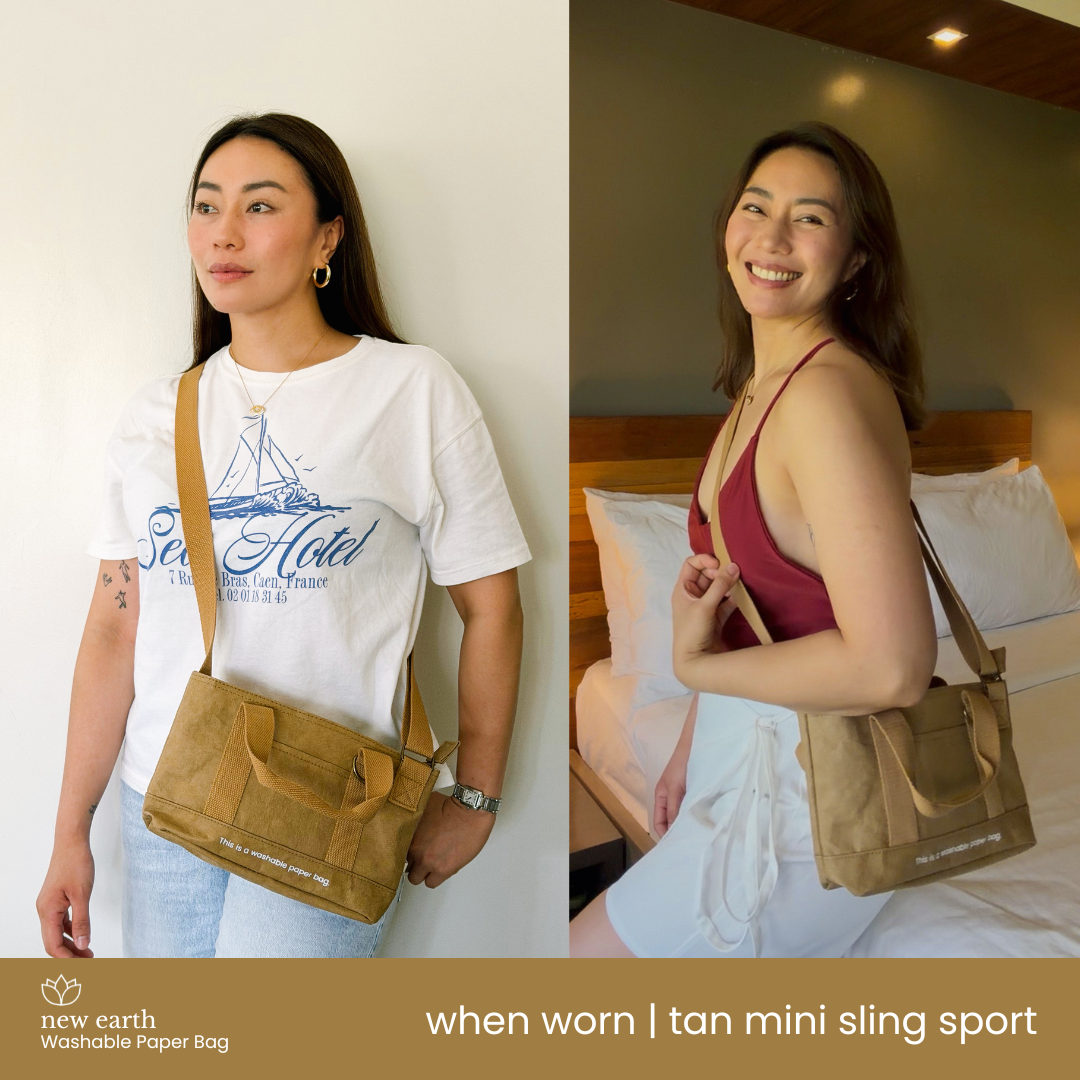 MINI SLING SPORT Washable Paper Bag