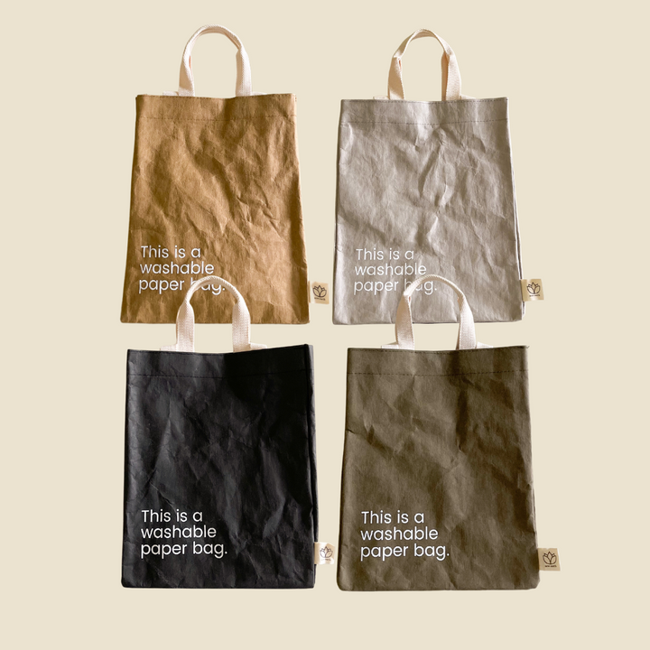 SMALL Washable Paper Bag