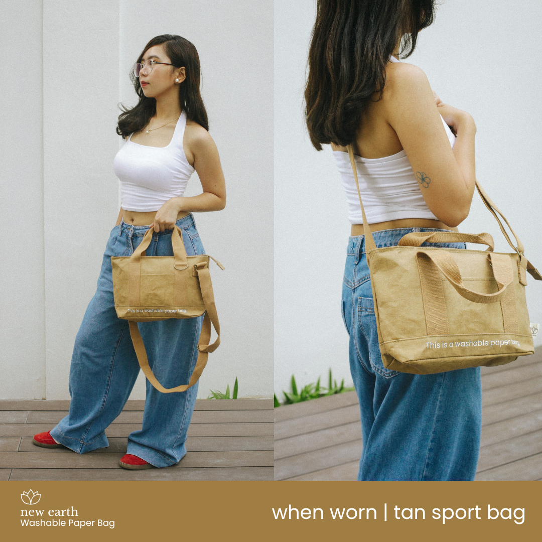 NEW! SLING SPORT Washable Paper Bag