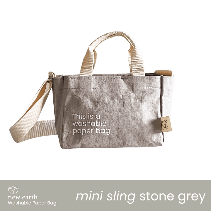 MINI SLING Washable Paper Bag