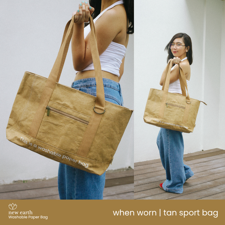 NEW! MEDIUM SPORT Washable Paper Bag