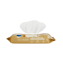 Load image into Gallery viewer, ECO BOOM Bag of 4 100% Biodegradable Bamboo Wipes
