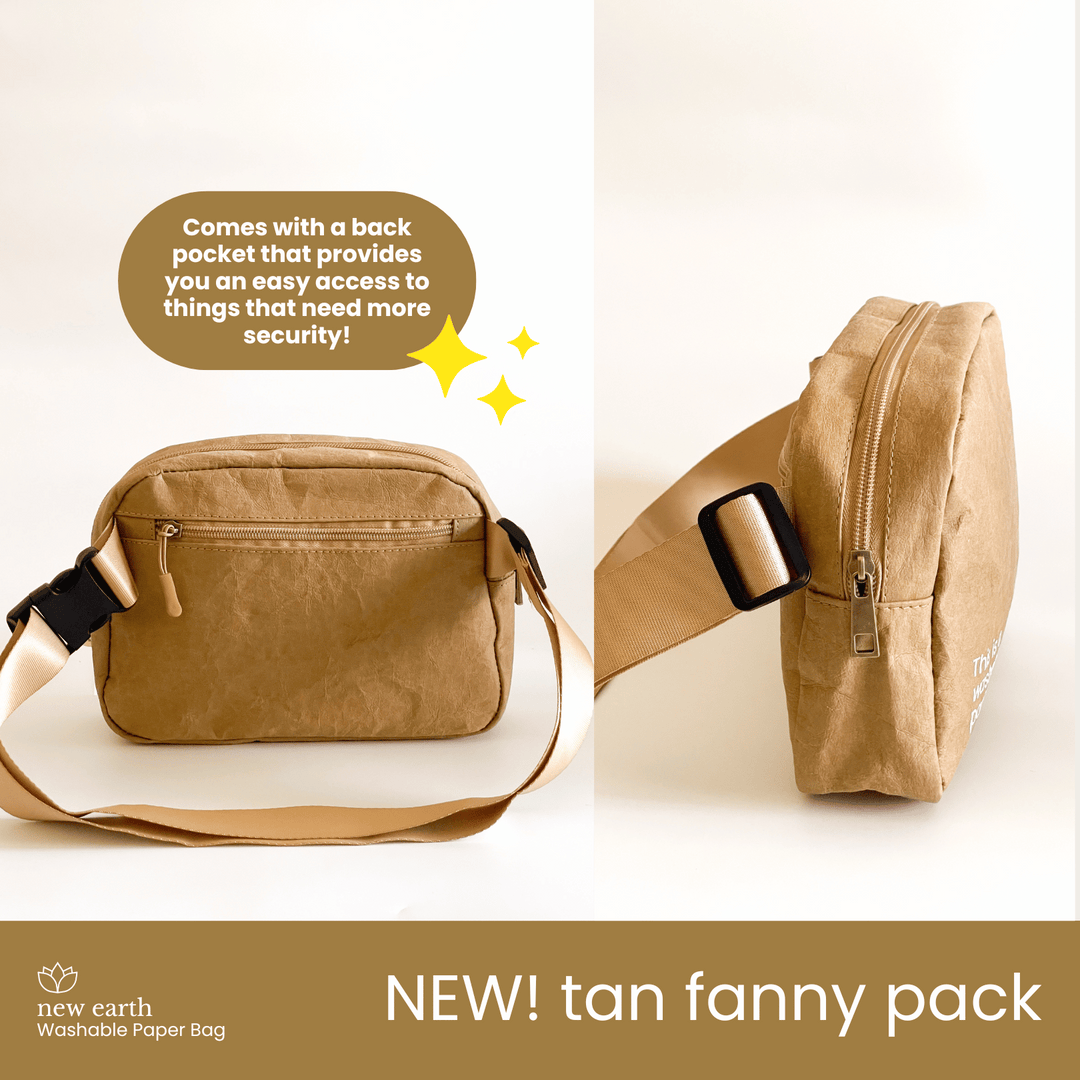 FANNY PACK Washable Paper Bag
