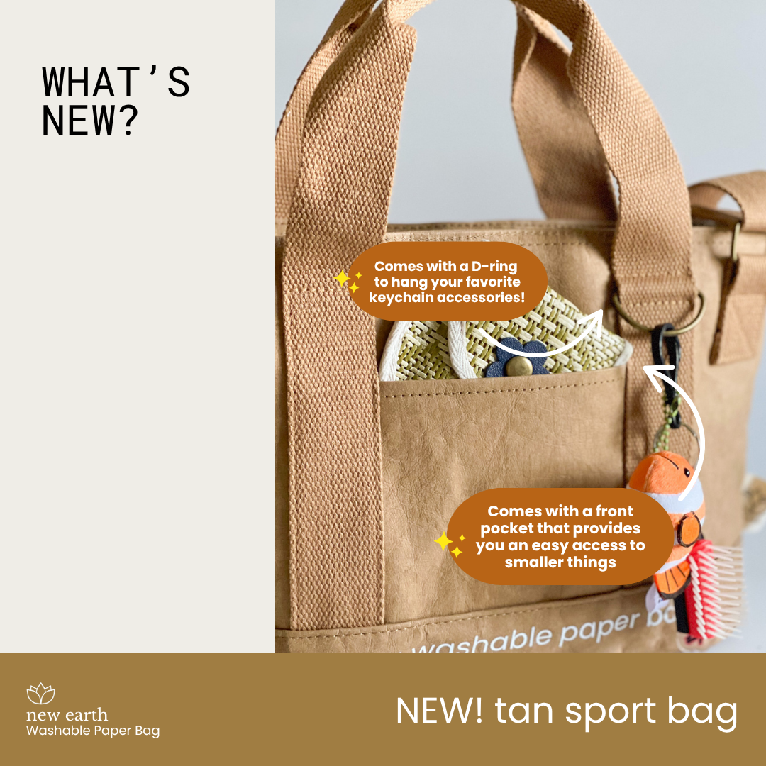 NEW! SLING SPORT Washable Paper Bag