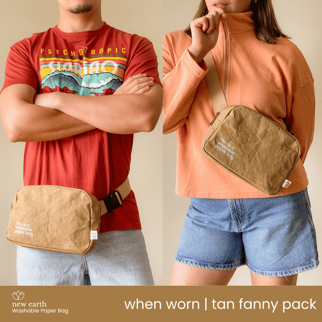 FANNY PACK Washable Paper Bag