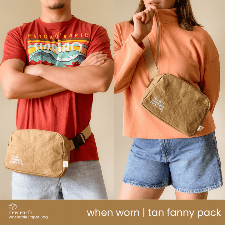 FANNY PACK Washable Paper Bag