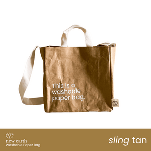 SLING New Earth Washable Paper Bag