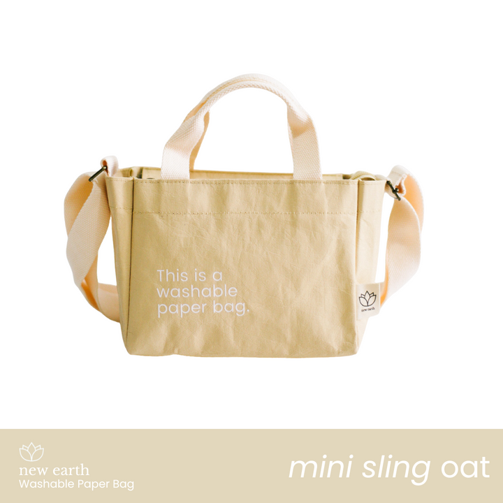 NEW LIMITED EDITION! MINI SLING Washable Paper Bag