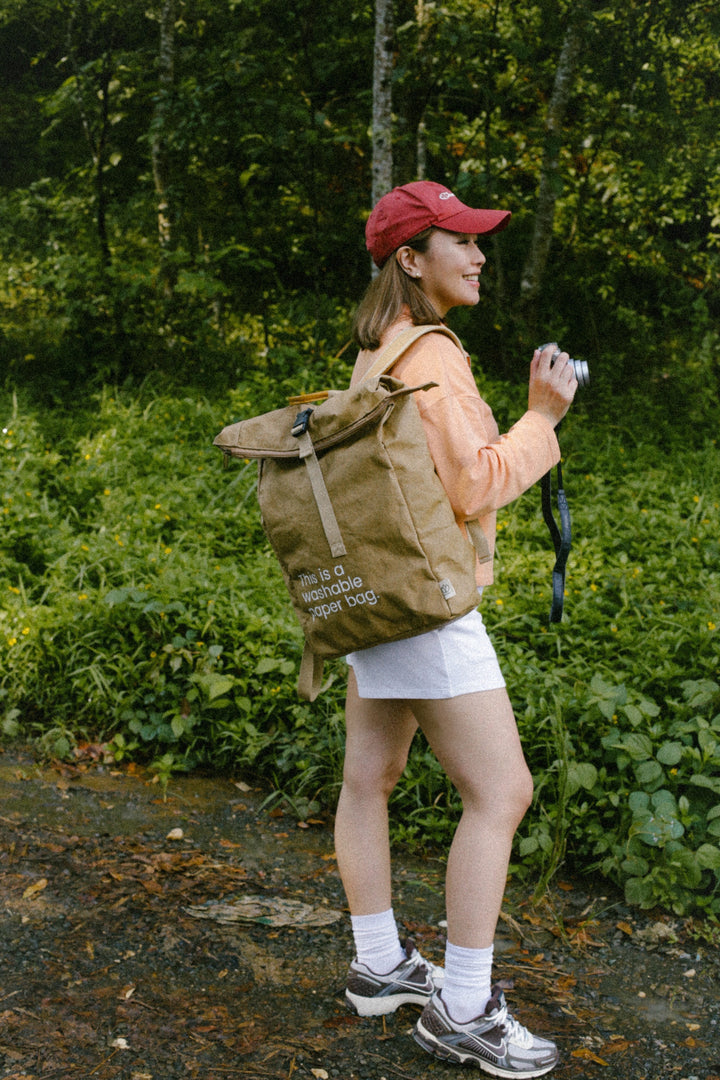 BACKPACK Washable Paper Bag