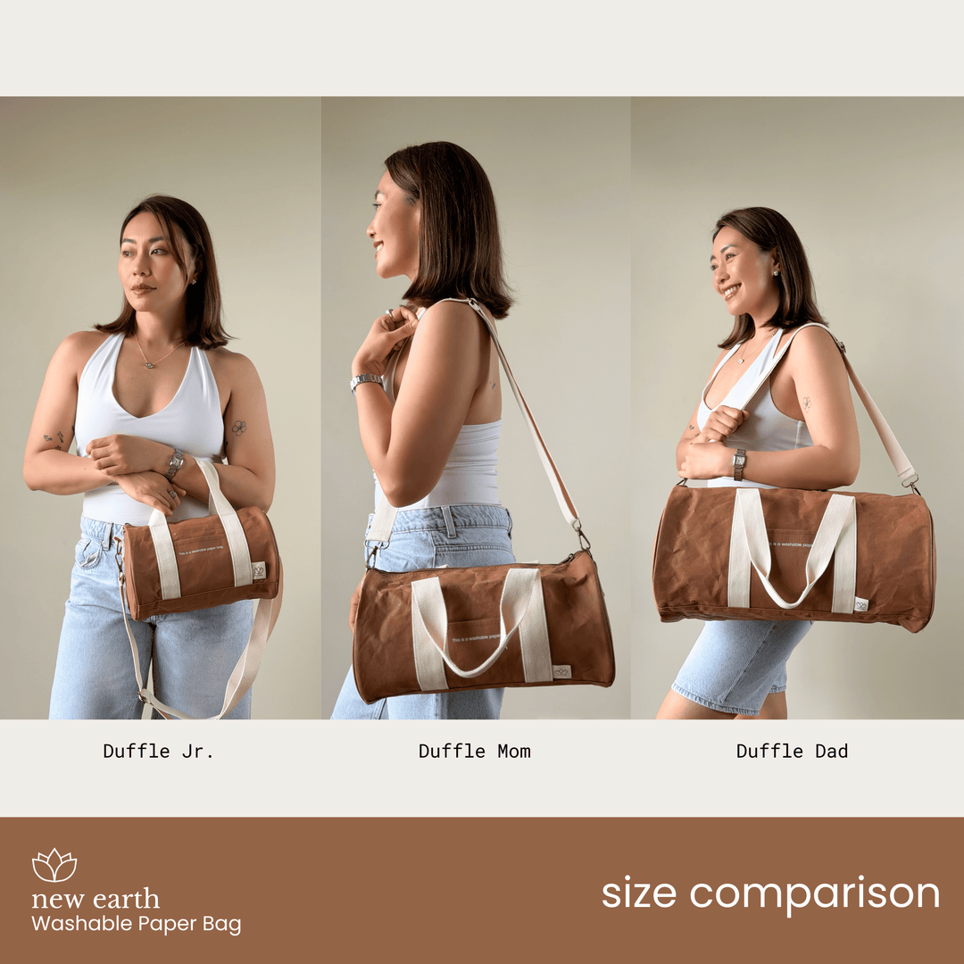 NEW! DUFFLE DAD Washable Paper Bag